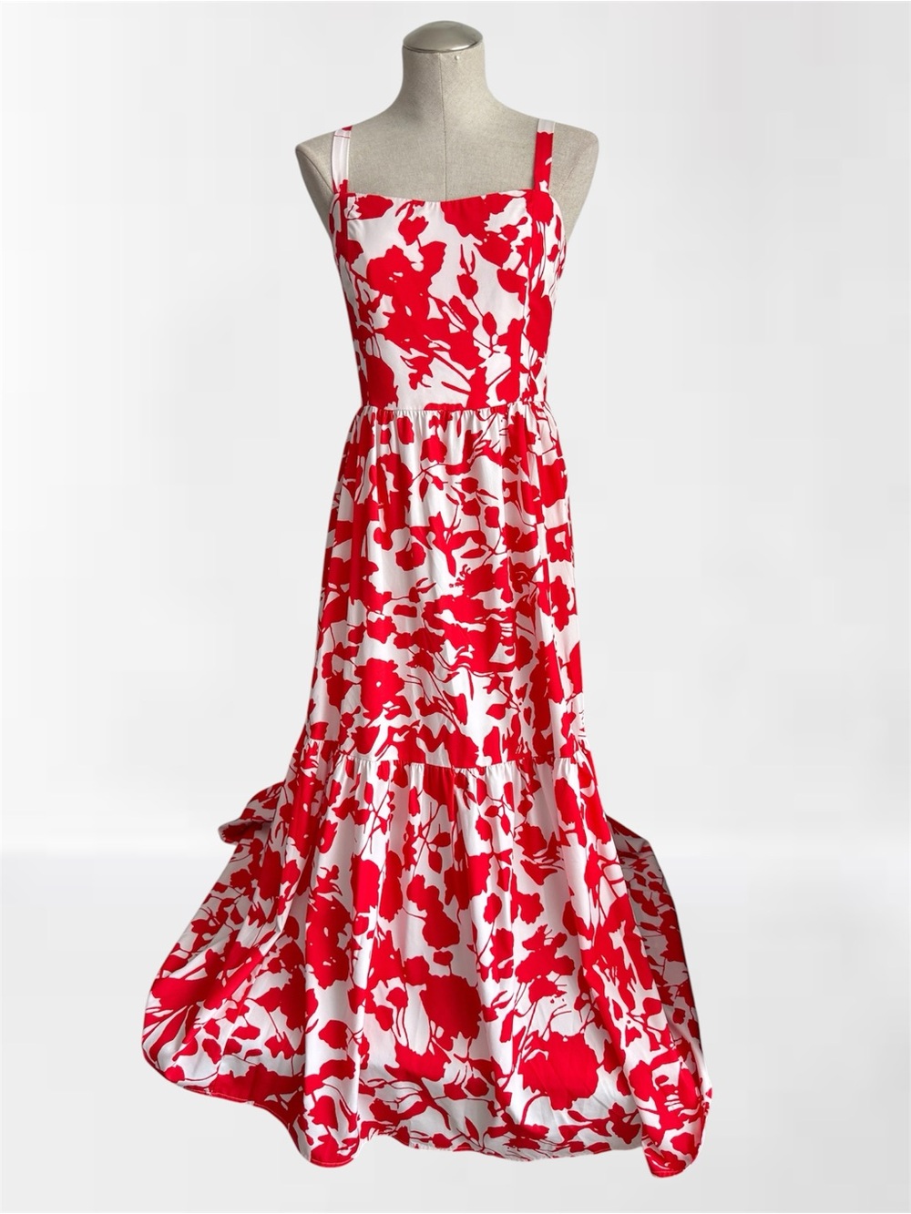 Commense Blooming In Summer Floral Print Cami Long Dress | Size XL